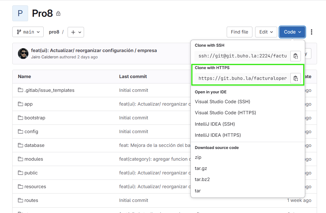 GitLab Clone